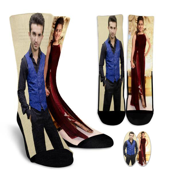 Couple Photo Socks
