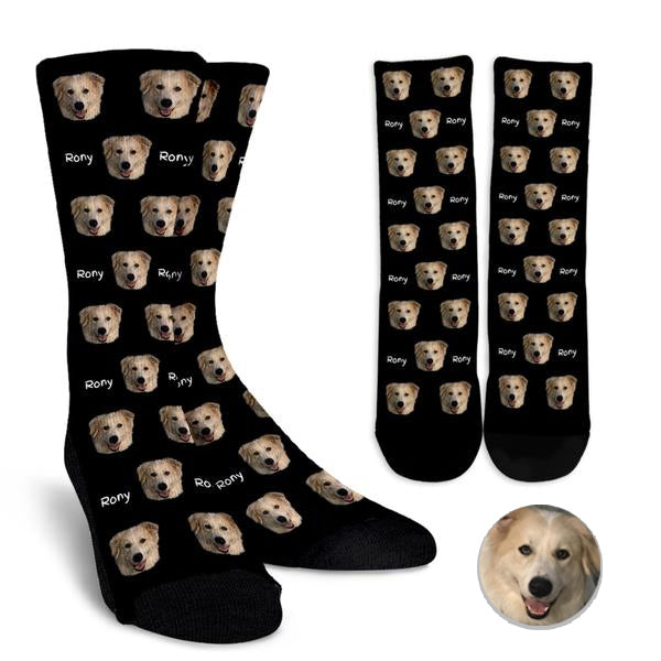 Personalized Pet Socks with Name