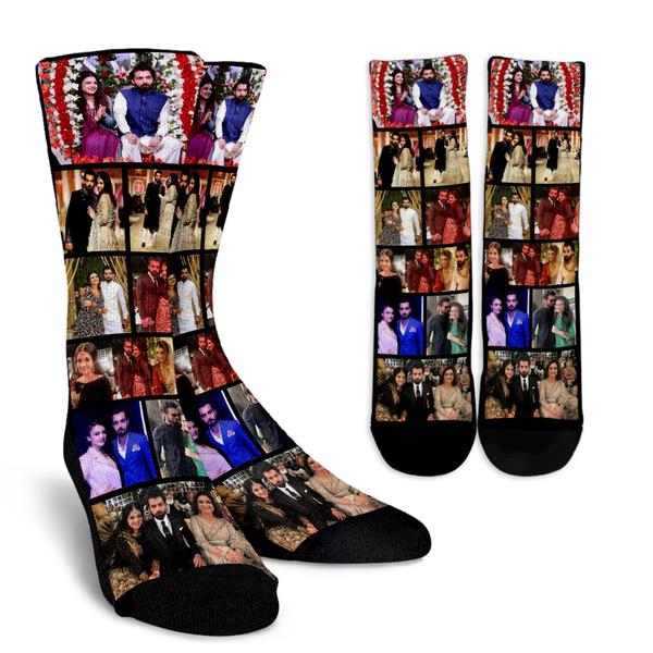 Photo Collage Socks