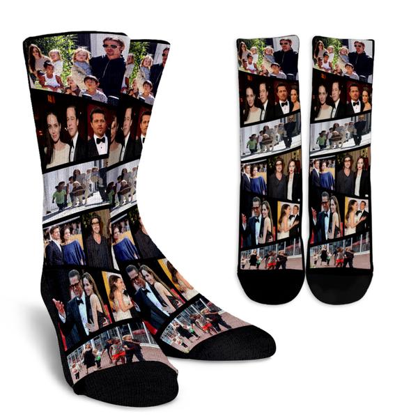 Photo Collage Socks (ZigZag)
